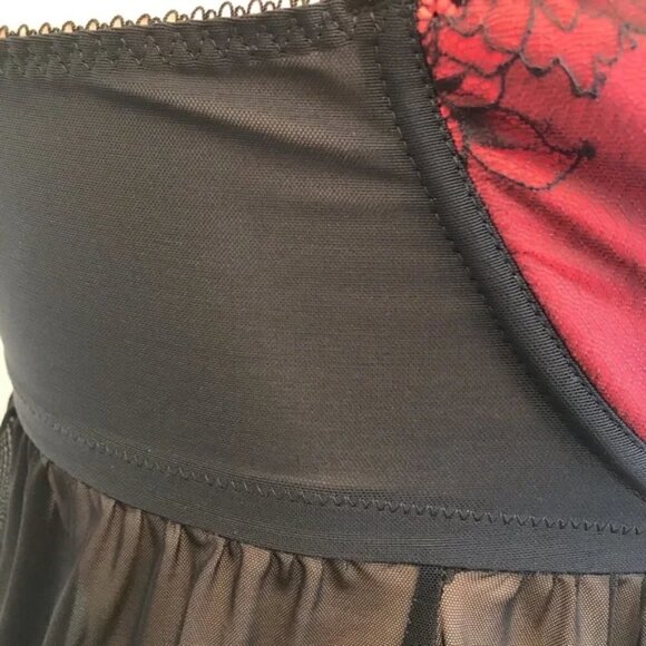 Elomi Anushka Underwire Babydoll Chemise Lingerie UK 42E US 42DDD EL4062 - Picture 3 of 15